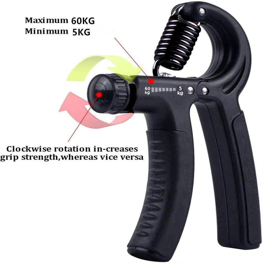 Ultimate Adjustable Hand Grip Strengthener - Boost Your Grip Strength for Sports and Fitness